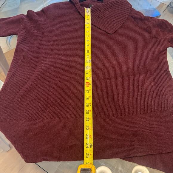 AllSaints Hettie Women’s Wool & Cashmere Blend Turtleneck Collared Sweater Sz S - Picture 7 of 7